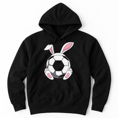 Happy Easter Soccer Bunny Ears Funny Egg Hoodie