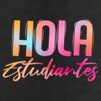 Hola Estudiantes Spanish Teacher Funny Back To School 7 Panel Mesh Trucker Snapback Hat