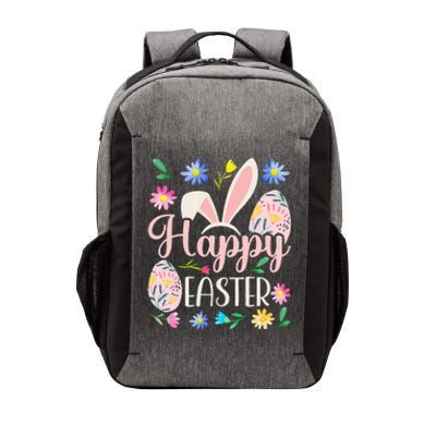 Happy Easter Sayings Egg Bunny Vector Backpack