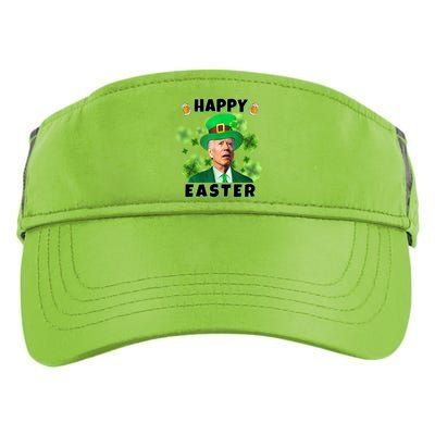 Happy Easter St Patrick's Day Confused Joe Biden Funny Adult Drive Performance Visor