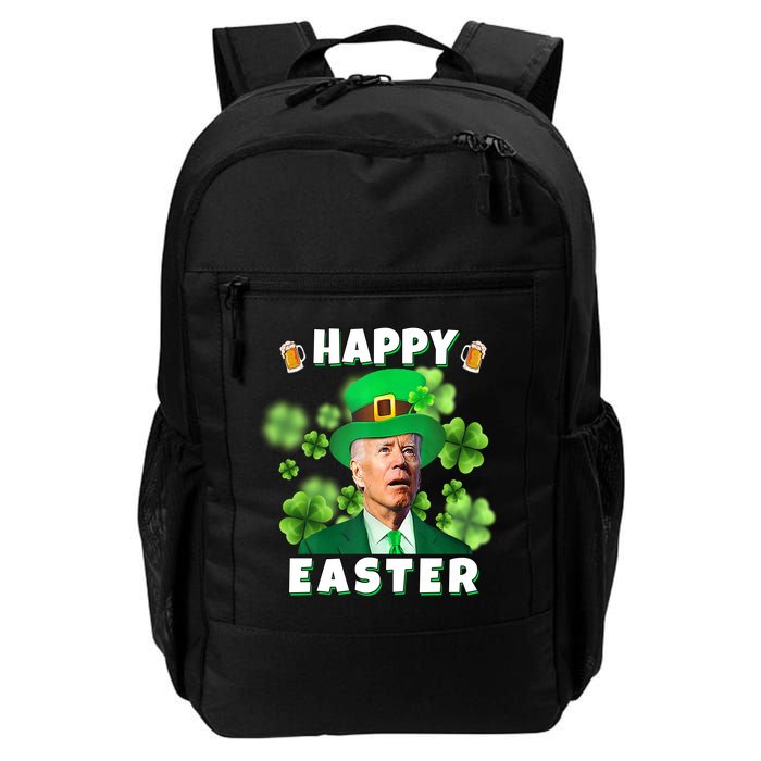Happy Easter St Patrick's Day Confused Joe Biden Funny Backpack