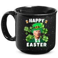 Happy Easter St Patrick's Day Confused Joe Biden Funny 15oz Campfire Ceramic Mug