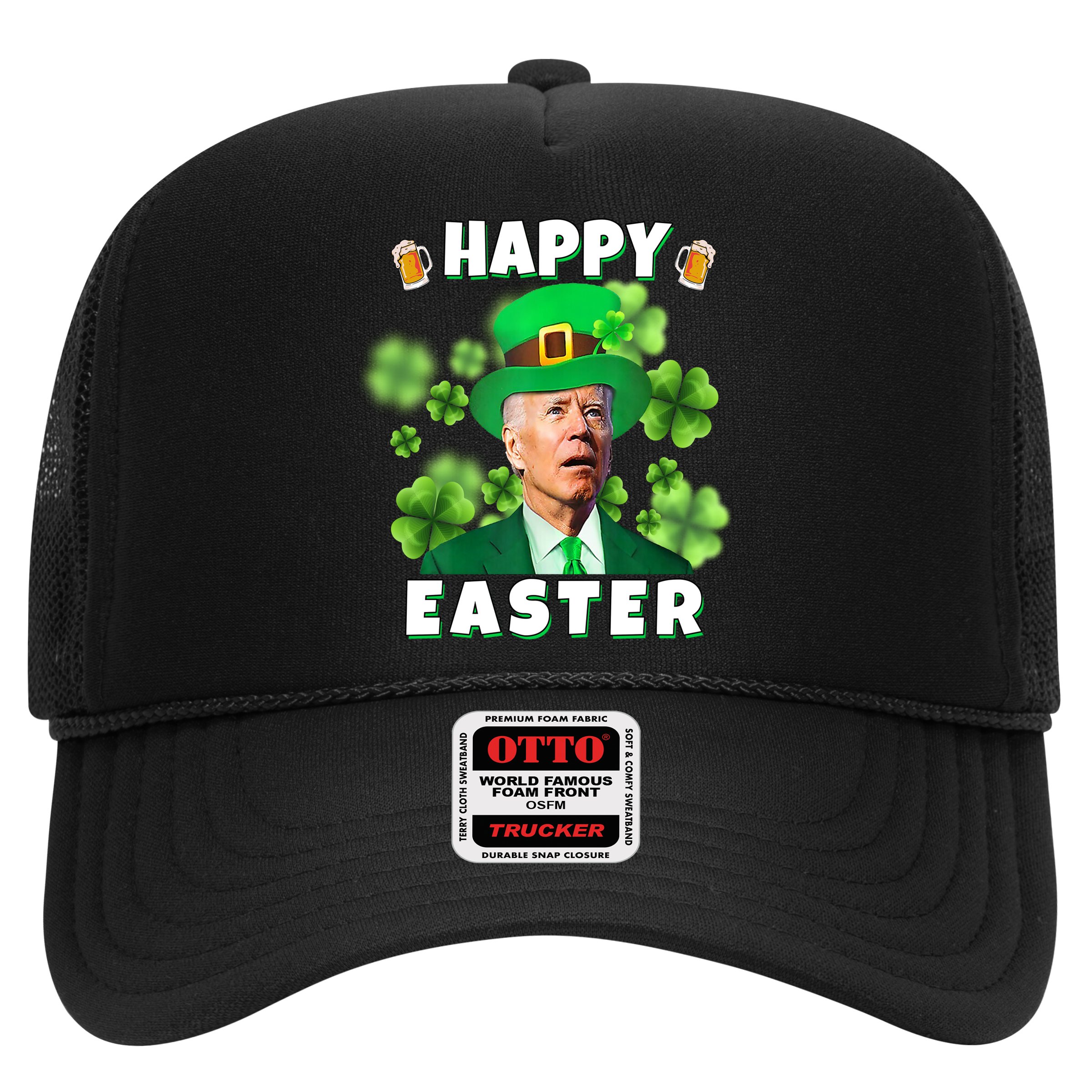 Happy Easter St Patrick's Day Confused Joe Biden Funny Hat
