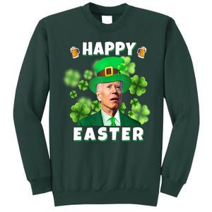 Happy Easter St Patrick's Day Confused Joe Biden Funny Sweatshirt