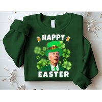 Happy Easter St Patrick's Day Confused Joe Biden Funny Sweatshirt