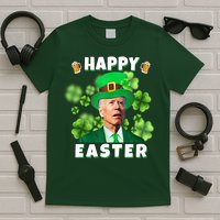 Happy Easter St Patrick's Day Confused Joe Biden Funny T-Shirt