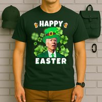 Happy Easter St Patrick's Day Confused Joe Biden Funny T-Shirt