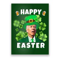 Happy Easter St Patrick's Day Confused Joe Biden Funny Poster
