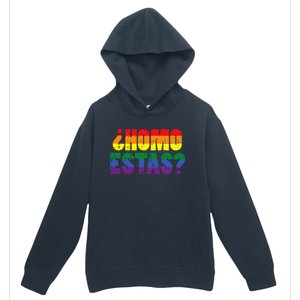 Homo Estas Spanish Mexican Funny Pride Ally Month Urban Pullover Hoodie