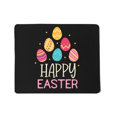 Happy Easter Sayings Egg Bunny Easter Mousepad