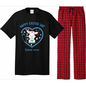 Happy Easter School Nurse Funny Gift Cute Nurse Easter Day Gift Pajama Set