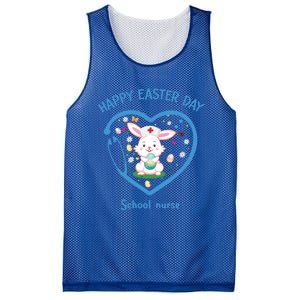 Happy Easter School Nurse Funny Gift Cute Nurse Easter Day Gift Mesh Reversible Basketball Jersey Tank