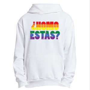 Homo Estas Spanish Mexican Funny Pride Ally Month Urban Pullover Hoodie