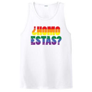 Homo Estas Spanish Mexican Funny Pride Ally Month PosiCharge Competitor Tank