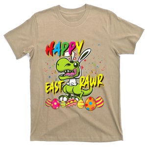 Happy Eastrawr TRex Easter Dinosaur Egg Bunny Dino T-Shirt