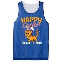 Happy Easte To You Design Easter Cat Gift Mesh Reversible Basketball Jersey Tank