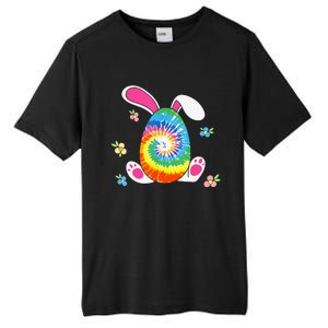 Happy Easter Tie Dye Egg Bunny Rabbit Tall Fusion ChromaSoft Performance T-Shirt