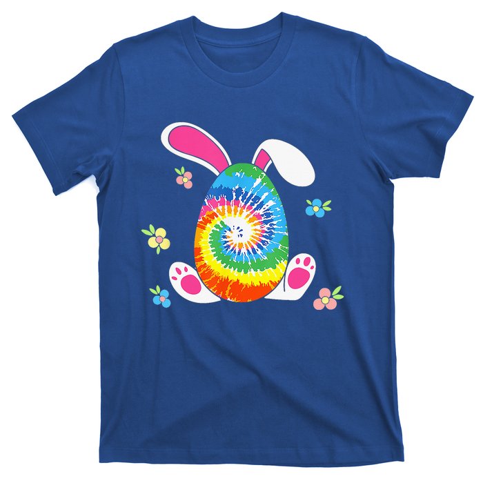 Happy Easter Tie Dye Egg Bunny Rabbit T-Shirt