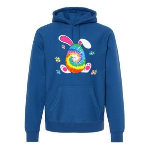 Happy Easter Tie Dye Egg Bunny Rabbit Premium Hoodie