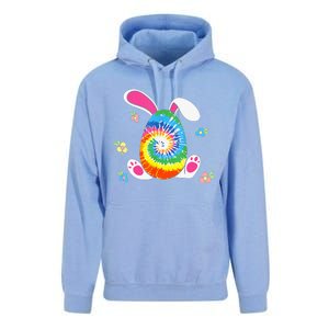 Happy Easter Tie Dye Egg Bunny Rabbit Unisex Surf Hoodie