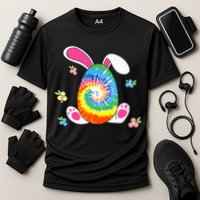 Happy Easter Tie Dye Egg Bunny Rabbit Funny Easter Day Performance Shirt