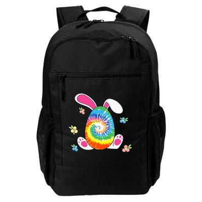 Happy Easter Tie Dye Egg Bunny Rabbit Funny Easter Day Backpack
