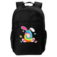 Happy Easter Tie Dye Egg Bunny Rabbit Funny Easter Day Backpack