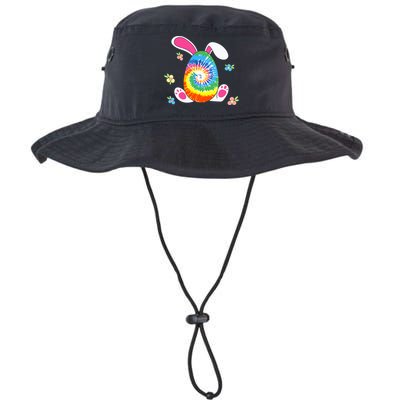 Happy Easter Tie Dye Egg Bunny Rabbit Funny Easter Day Bucket Hat