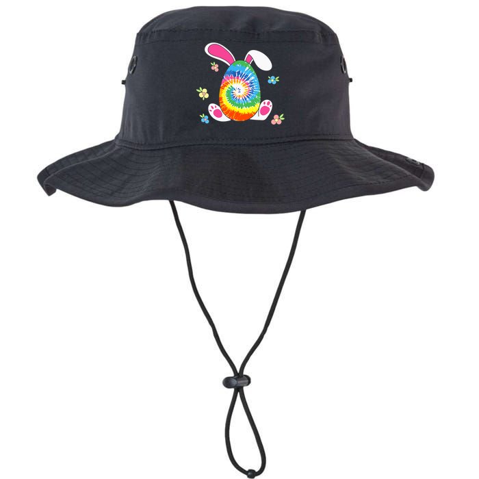 Happy Easter Tie Dye Egg Bunny Rabbit Funny Easter Day Bucket Hat