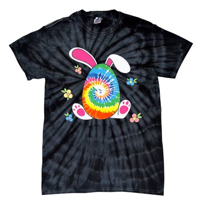 Happy Easter Tie Dye Egg Bunny Rabbit Funny Easter Day Tie-Dye T-Shirt