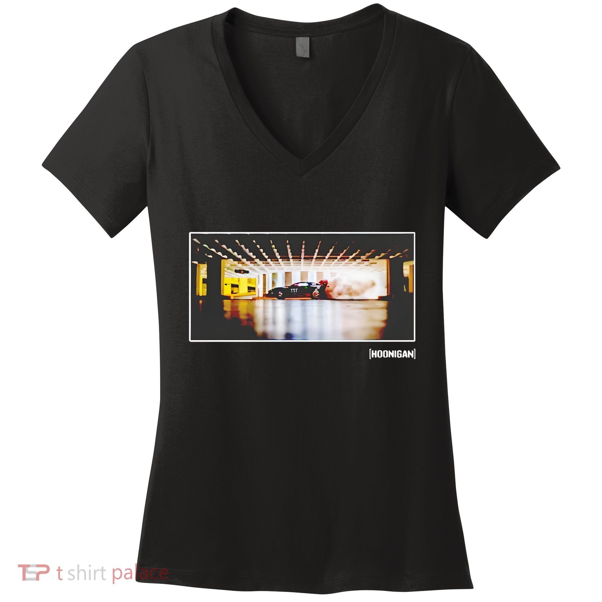 Hoonigan Electrikhana Two Women's V-Neck T-Shirt