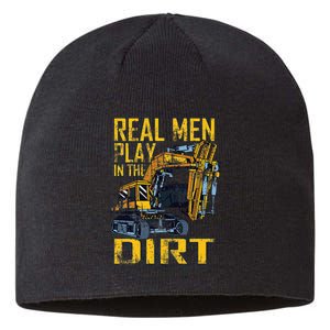 Heavy Equipment Tractor Operator Real Play In The Dirt Sustainable Beanie