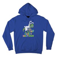 Happy Eastrawr Trex Easter Bunny Egg Funny Dinosaur Gift Hoodie