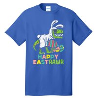 Happy Eastrawr Trex Easter Bunny Egg Funny Dinosaur Gift Tall T-Shirt