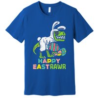 Happy Eastrawr Trex Easter Bunny Egg Funny Dinosaur Gift Premium T-Shirt