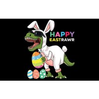 Happy Eastrawr T Rex Easter Bunny Dinosaur Eggs Bumper Sticker