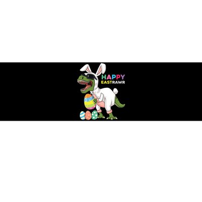 Happy Eastrawr T Rex Easter Bunny Dinosaur Eggs Bumper Sticker