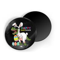 Happy Eastrawr T Rex Easter Bunny Dinosaur Eggs Magnet