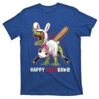 Happy Eastrawr T Rex Dinosaur Easter Bunny Egg Baseball Meaningful Gift T-Shirt