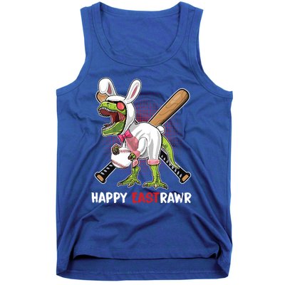 Happy Eastrawr T Rex Dinosaur Easter Bunny Egg Baseball Meaningful Gift Tank Top