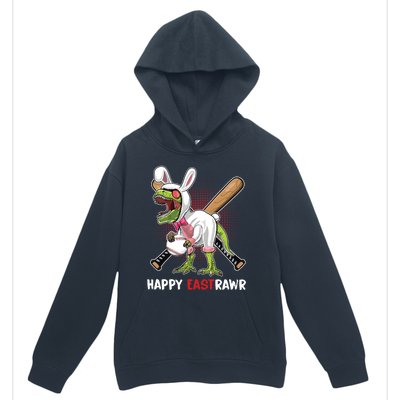 Happy Eastrawr T Rex Dinosaur Easter Bunny Egg Baseball Meaningful Gift Urban Pullover Hoodie