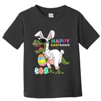 Happy Eastrawr T Rex Easter Bunny Dinosaur Eggs Boy kid Toddler T-Shirt