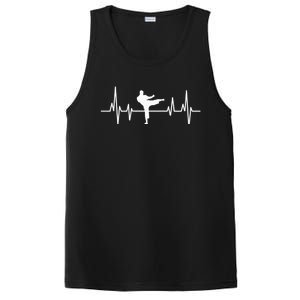 Heartbeat Ecg Taekwondo Player Martial Arts Tkd Great Gift PosiCharge Competitor Tank