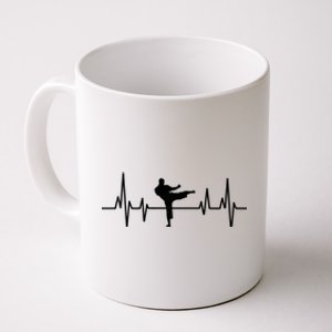 Heartbeat Ecg Taekwondo Player Martial Arts Tkd Great Gift Coffee Mug