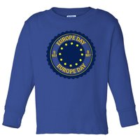 Howexpert European Union/europe Day Gift/great Gift/clothes Gift Toddler Long Sleeve Shirt