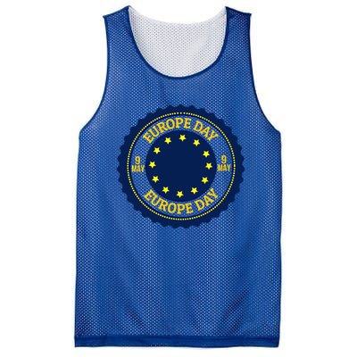 Howexpert European Union/europe Day Funny Gift/gift/clothes Gift Mesh Reversible Basketball Jersey Tank