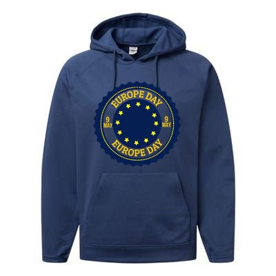 Howexpert European Union/europe Day Funny Gift/gift/clothes Gift Performance Fleece Hoodie