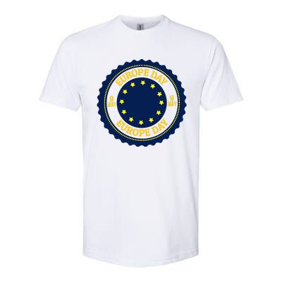 Howexpert European Union/europe Day Funny Gift/gift/clothes Gift Softstyle CVC T-Shirt