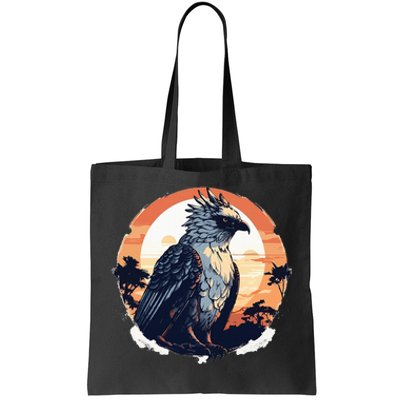 Harpy Eagle Vintage Illustration Tote Bag