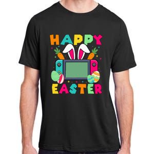 Happy Easter Video Game Bunny Gaming Adult ChromaSoft Performance T-Shirt